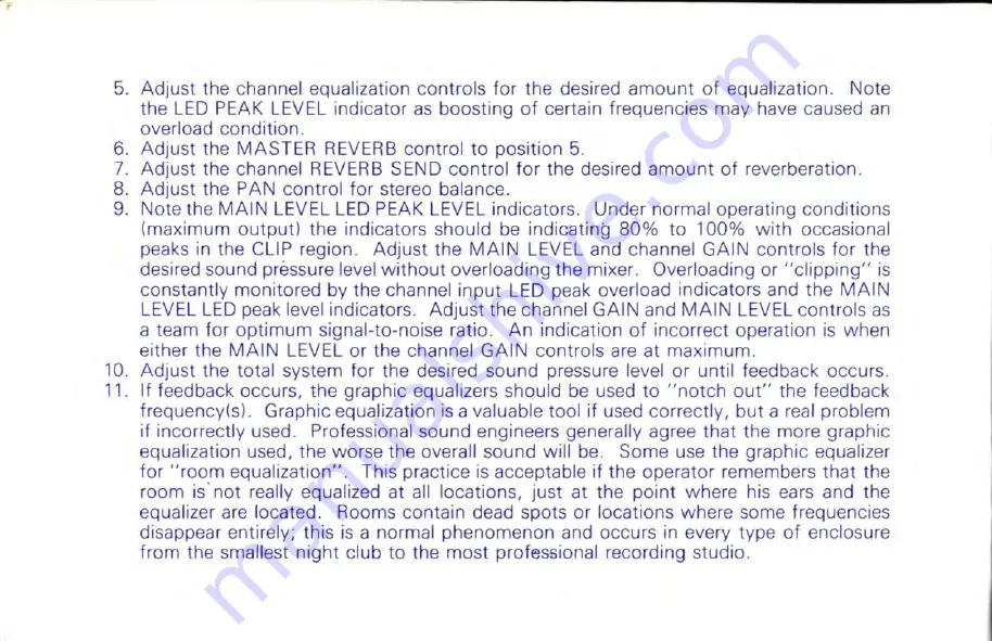 Kustom XII SRM Owner'S Manual Download Page 7