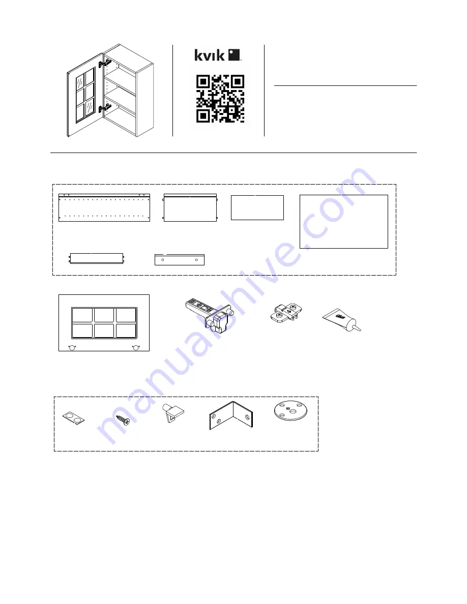 Kvik DBO6432-040 Assembly Manual Download Page 1