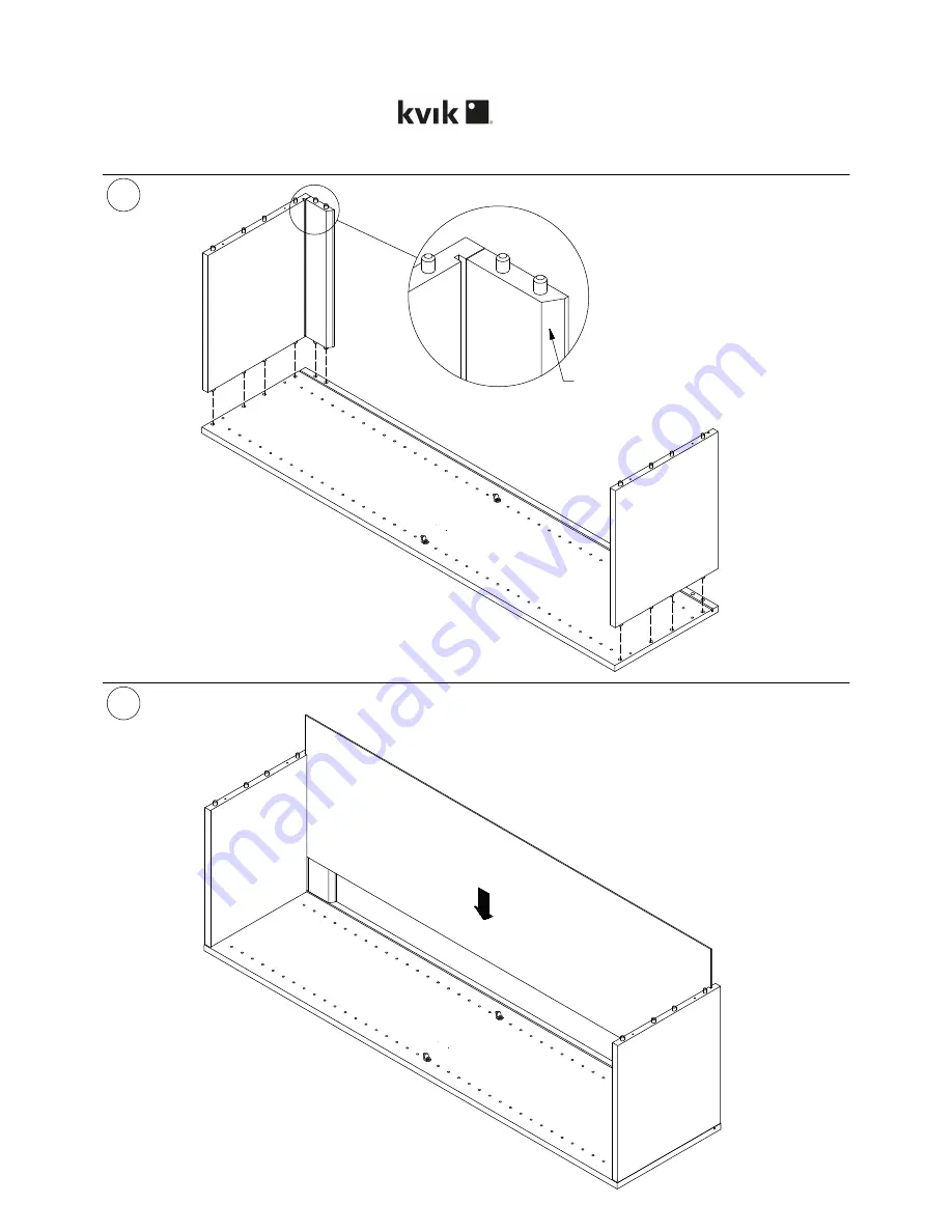 Kvik DSH2812-030-060 Assembly Manual Download Page 3