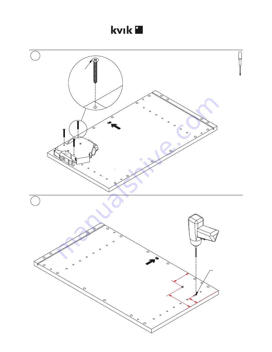 Kvik PT530.060 Assembly Instructions Manual Download Page 3