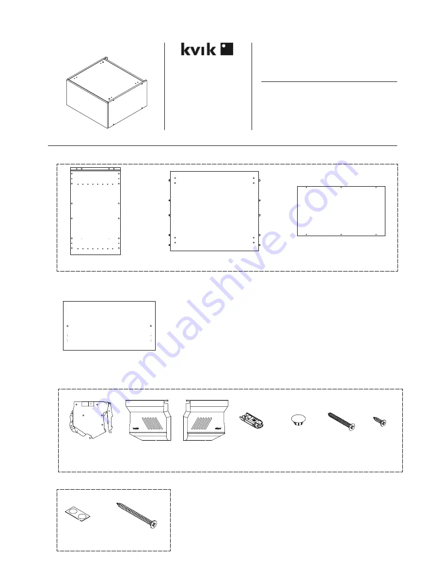 Kvik T530,060 Assembly Instruction Manual Download Page 1