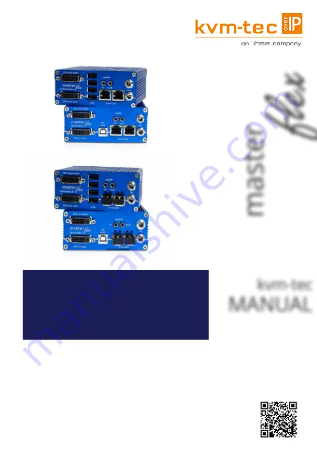 KVM-TEC MASTERflex KT-6012 Скачать руководство пользователя страница 1