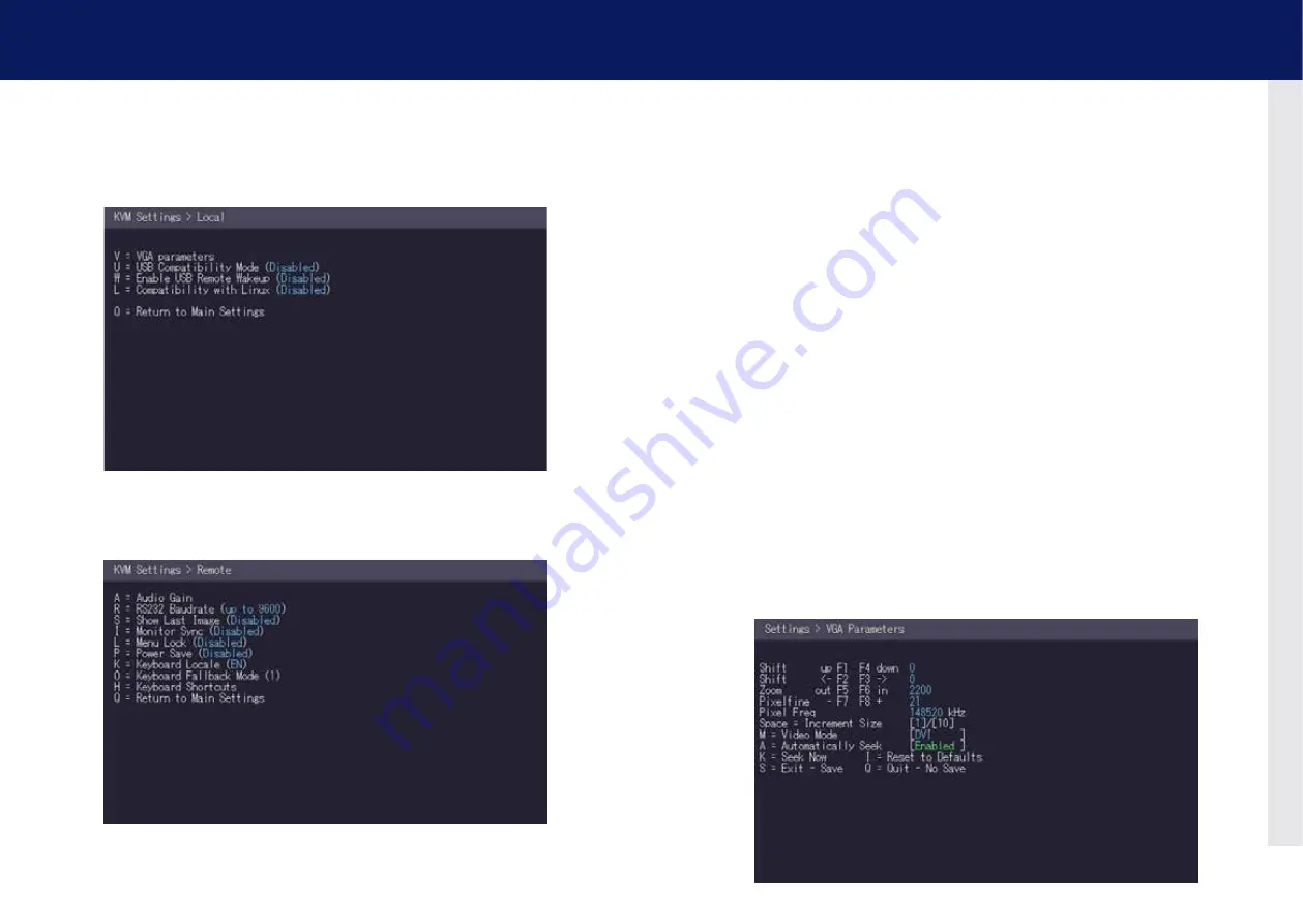 KVM-TEC Masterline MVX2 User Manual Download Page 19