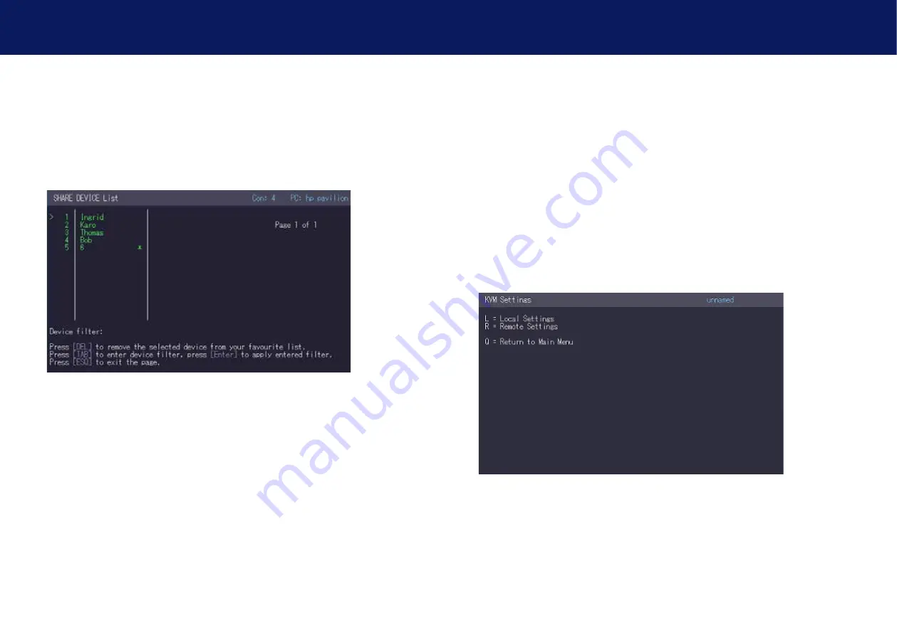 KVM-TEC Matrixline 2000 Fiber Скачать руководство пользователя страница 15