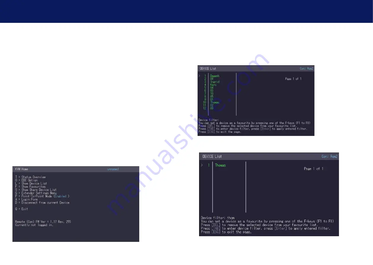 KVM-TEC Matrixline 2000 Fiber Скачать руководство пользователя страница 23