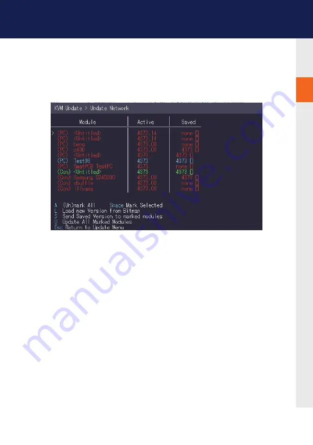 KVM-TEC Smartline Dual SVX2 6501L CPU/LOCAL Скачать руководство пользователя страница 25