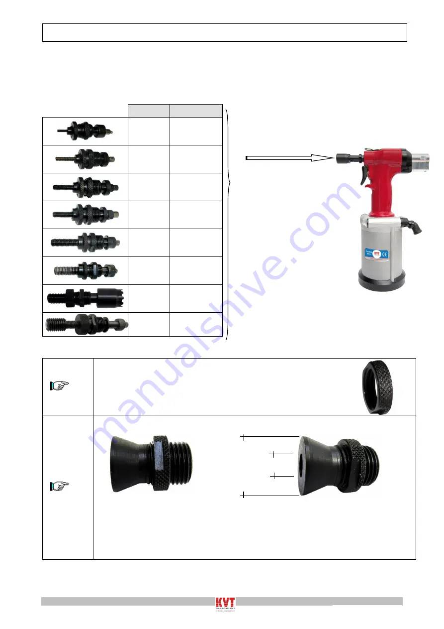 KVT FastSetM12 Instruction Manual Download Page 13