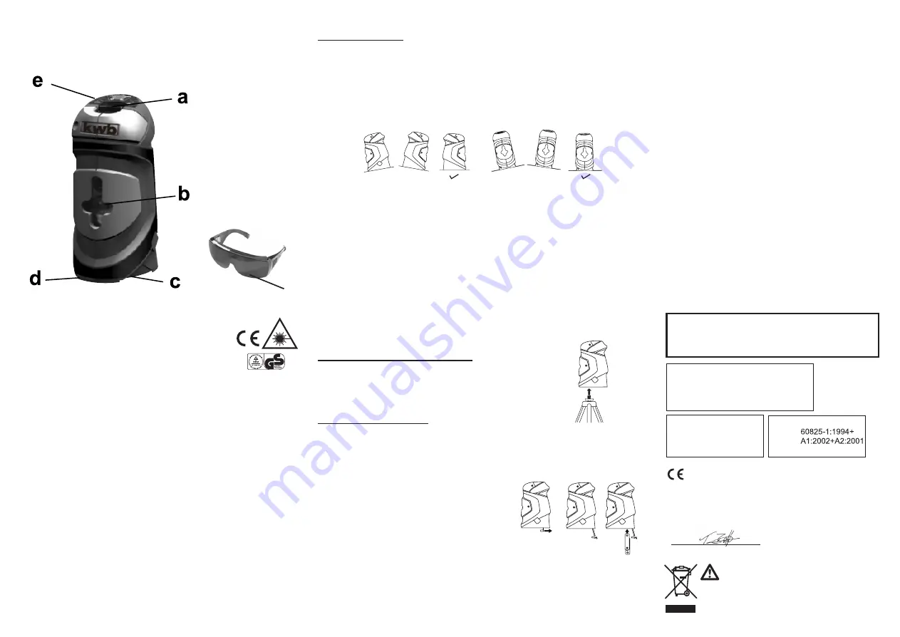 KWB 0629-00 Instructions For Use Manual Download Page 10