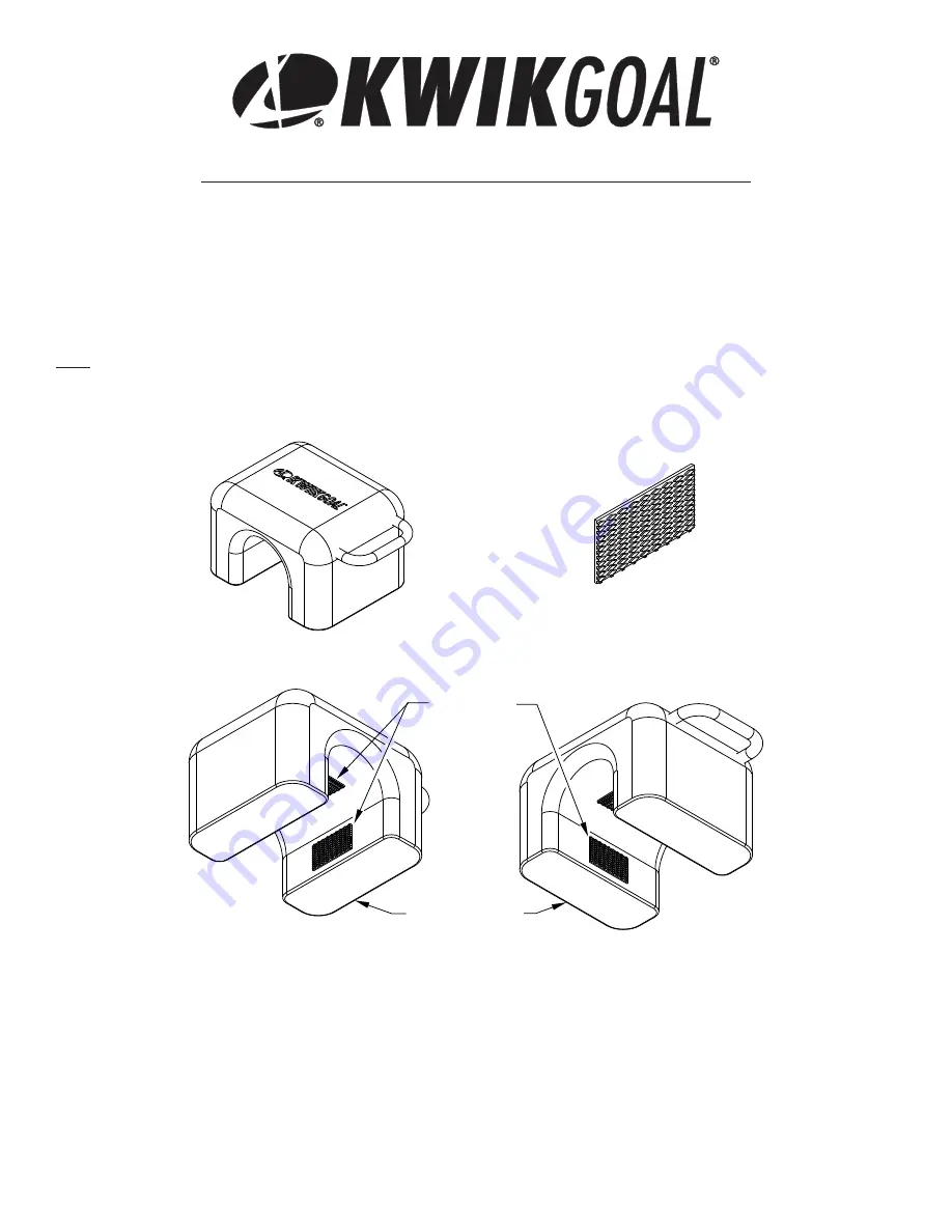 KWIK GOAL 10B4608 Assembly Instructions Download Page 1