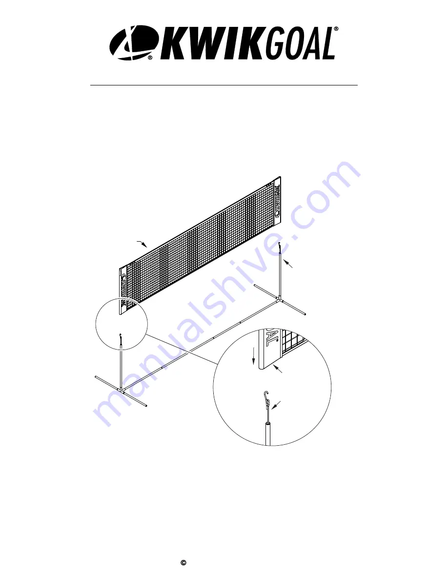 KWIK GOAL 16B6 Assembly Instructions Download Page 1