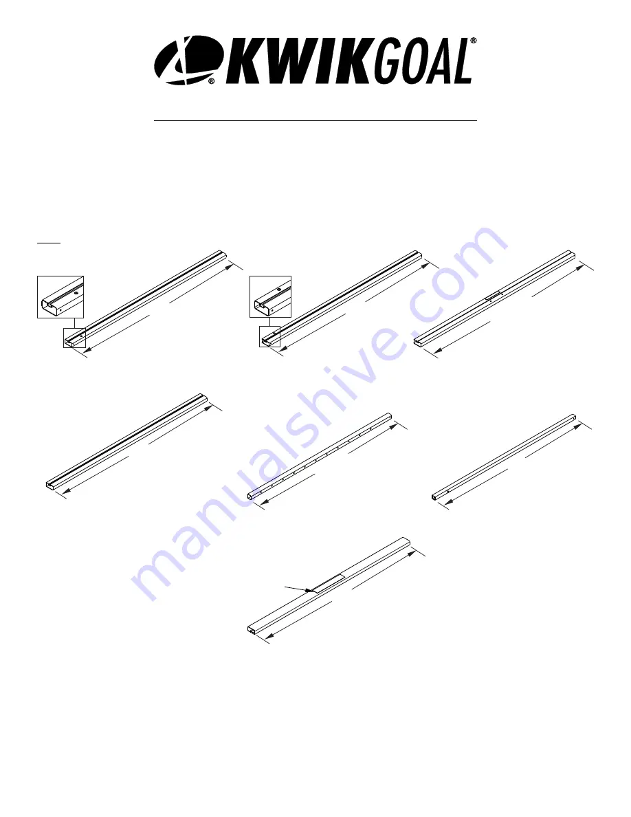 KWIK GOAL 2B1901 Assembly Instructions Manual Download Page 1