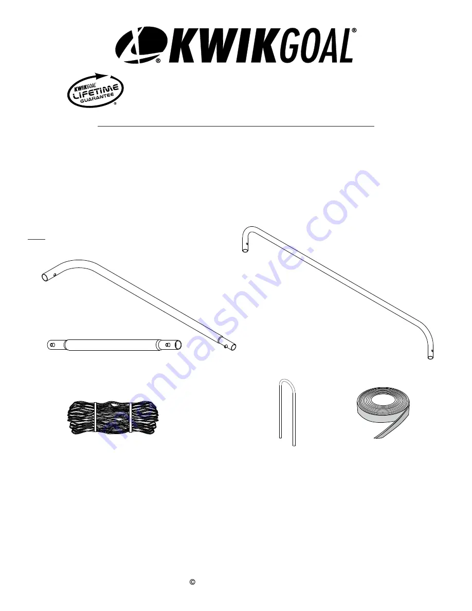 KWIK GOAL 2B2201 Assembly Instructions Download Page 1