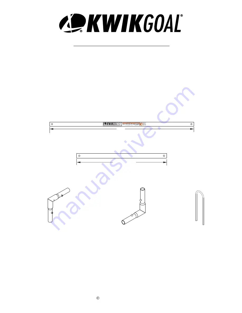 KWIK GOAL 2B4001 Assembly Instructions Manual Download Page 1