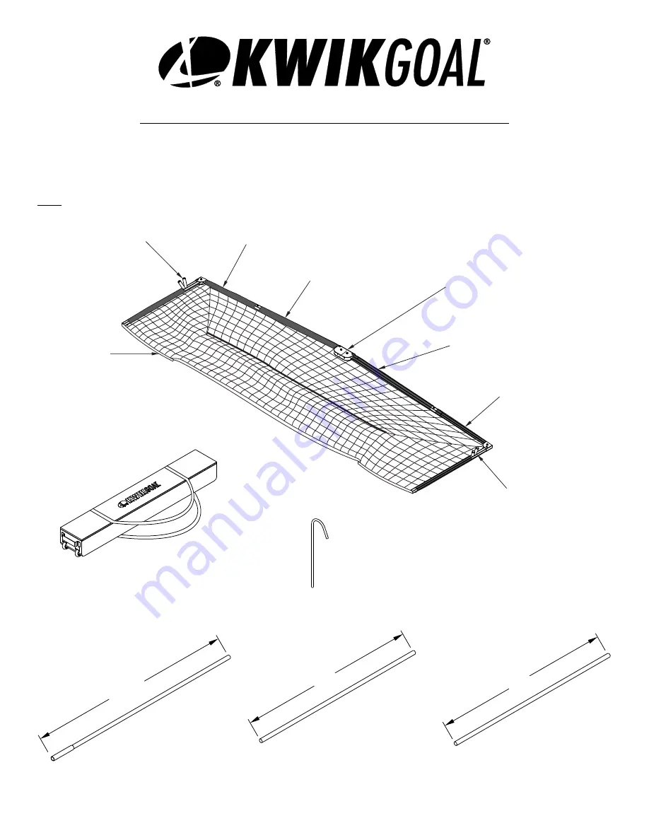 KWIK GOAL FLEX Assembly Instructions Download Page 1