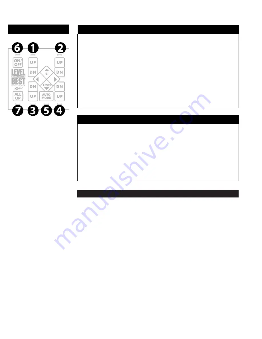 Kwikee level best 2000 Operation Manual Download Page 6