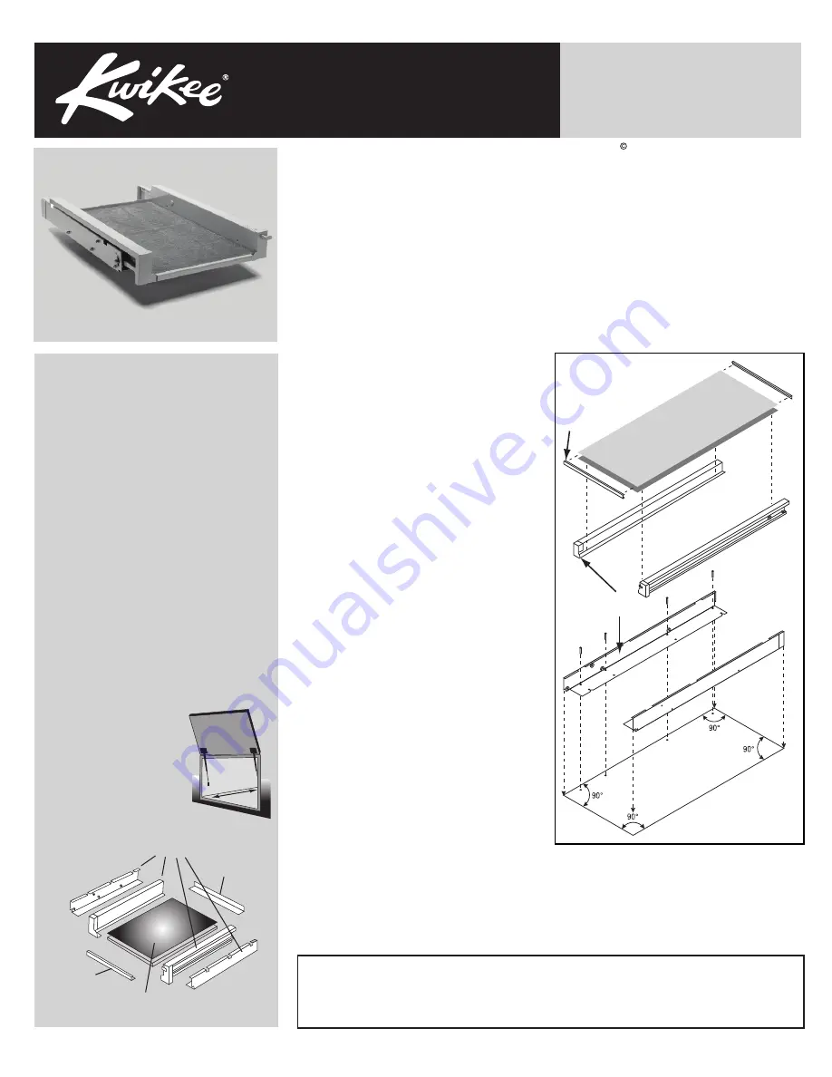 Kwikee Super Slide Скачать руководство пользователя страница 1