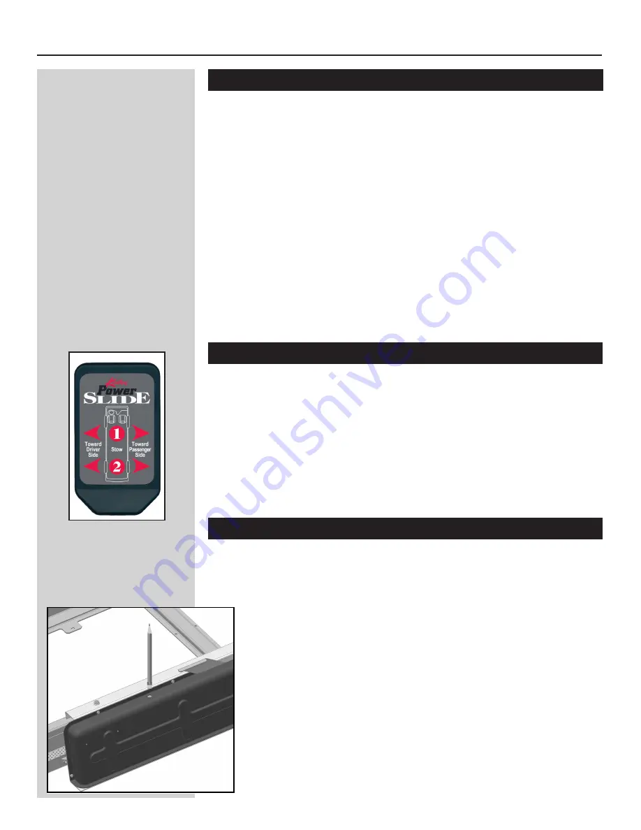 Kwikee SuperSlide II PowerSlide Operation Manual Download Page 2