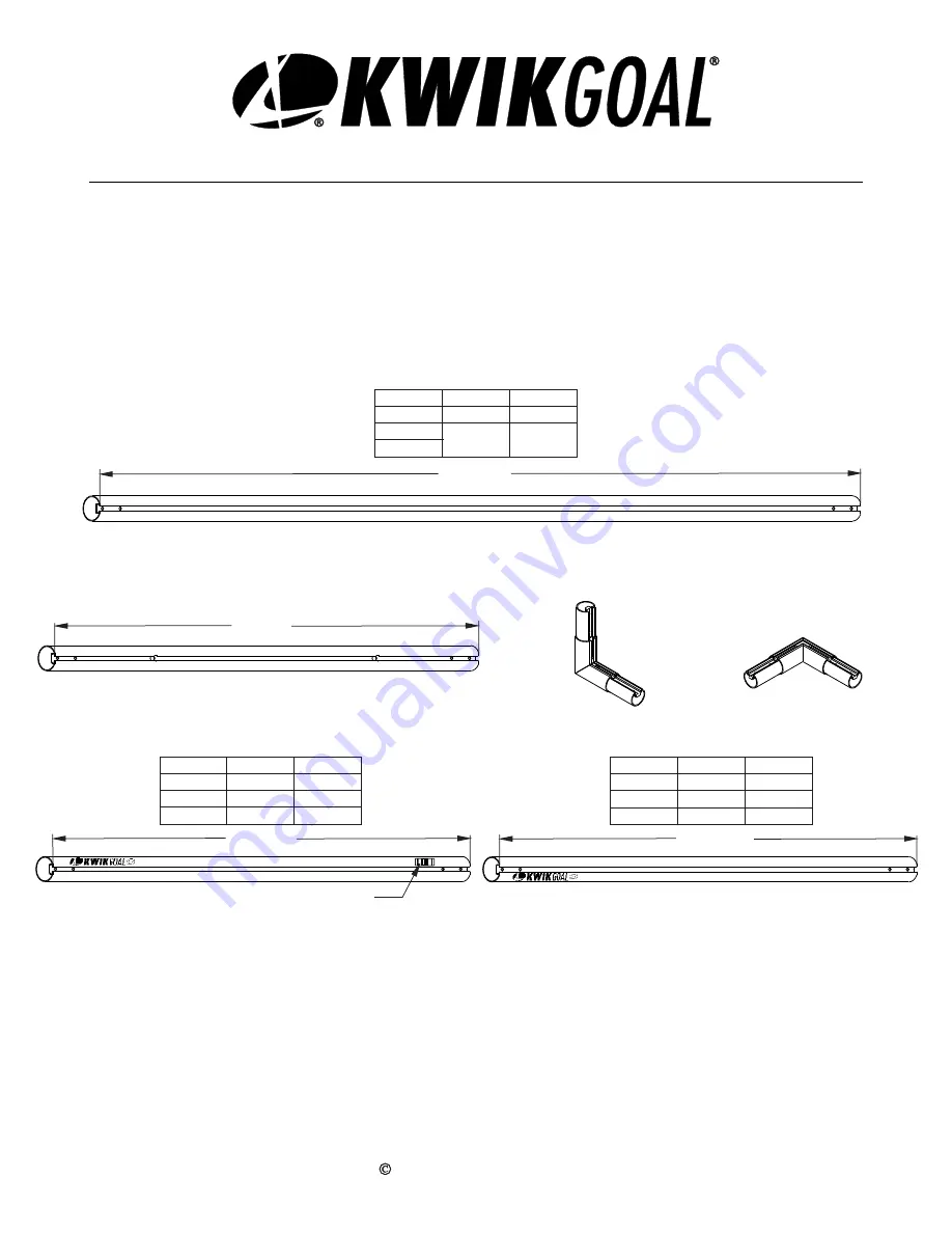 KwikGoal 25B6204 Assembly Instructions Manual Download Page 1