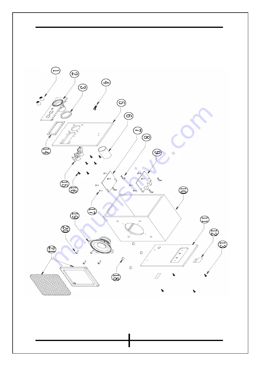 KYE Systems Corp. Genius SW-M2.1 350 Service Manual Download Page 16