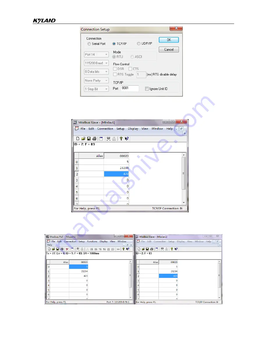 KYLAND Technology KGW3101 User Manual Download Page 42