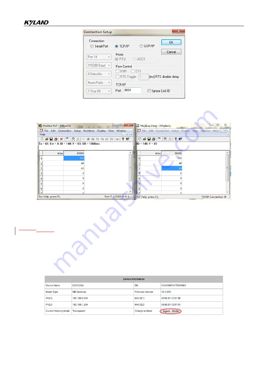 KYLAND KGW3204 User Manual Download Page 37