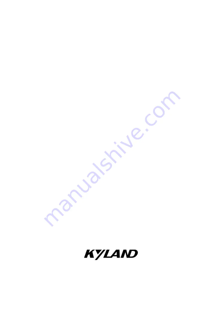 KYLAND SICOM3008GV Series Hardware Installation Manual Download Page 1