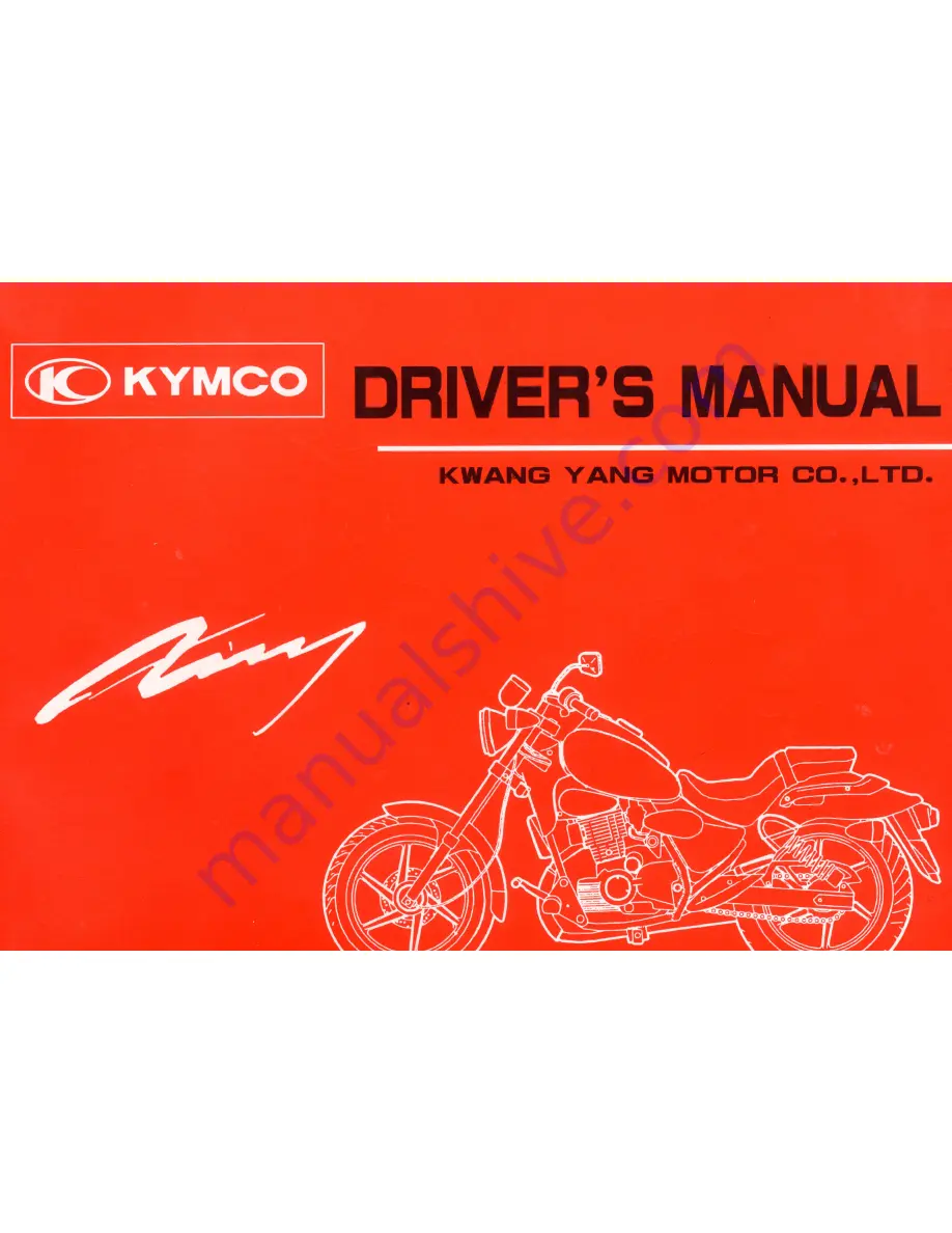 KYMCO 125 ZING II QE - Manual Download Page 1