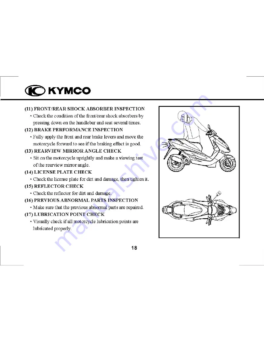 KYMCO Bet&Win Скачать руководство пользователя страница 24