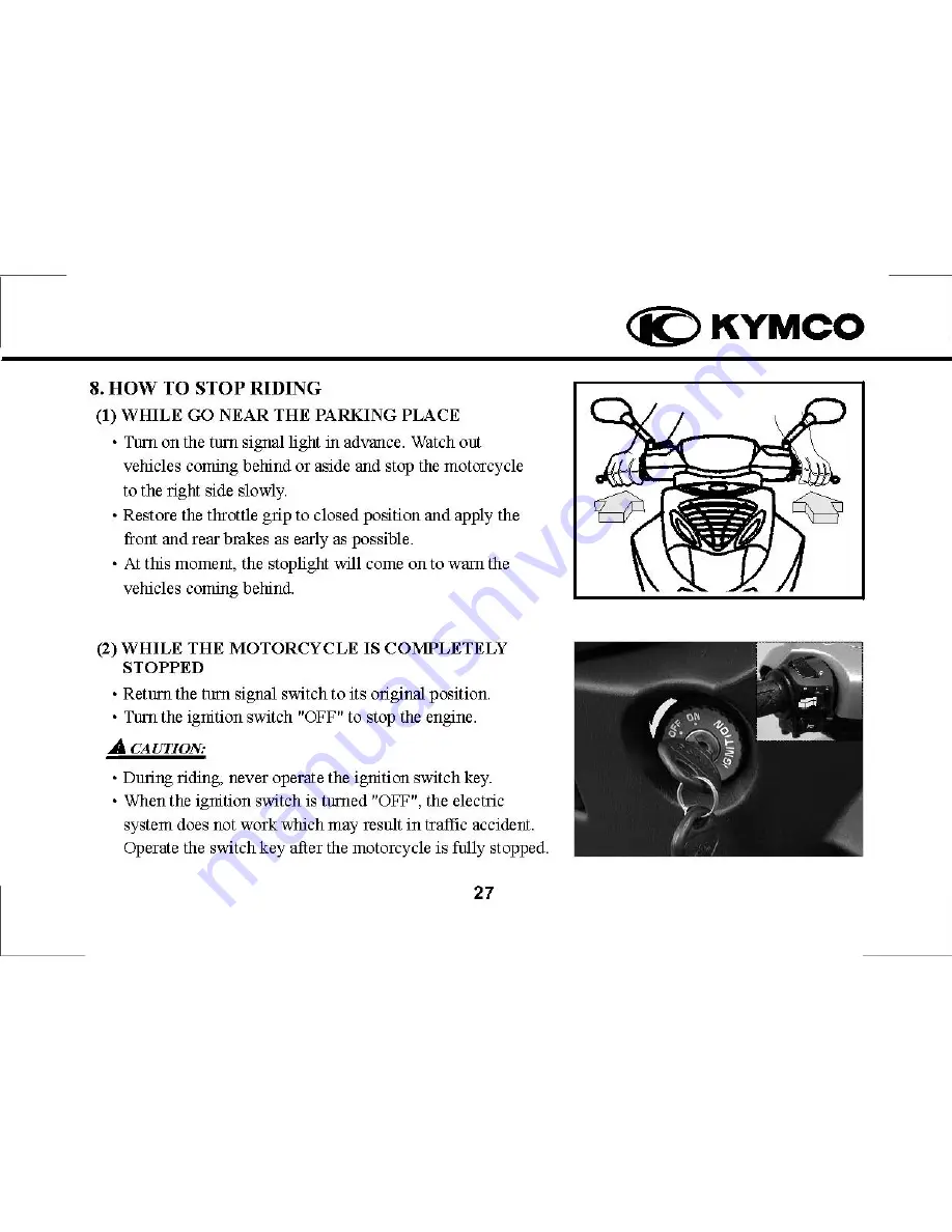 KYMCO Bet&Win Скачать руководство пользователя страница 33