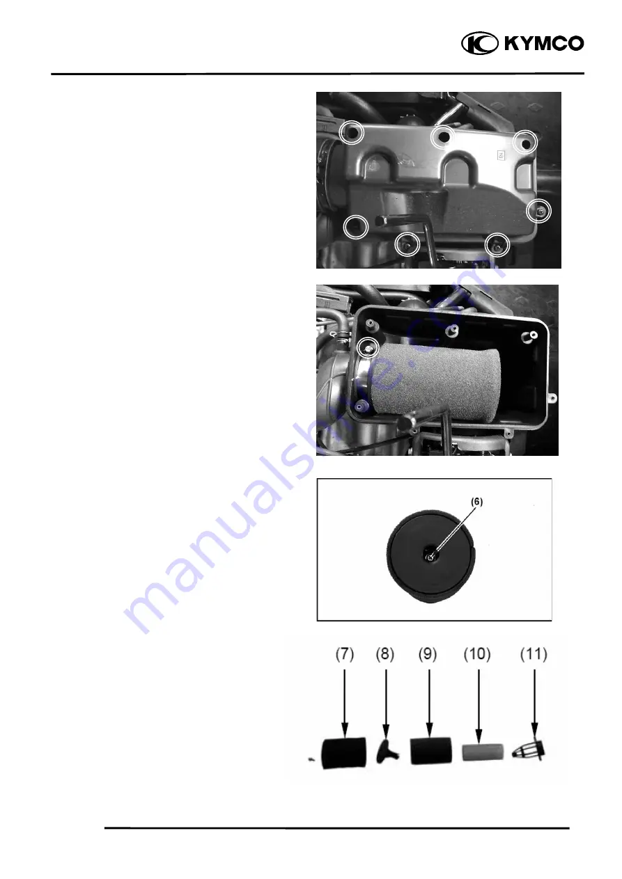 KYMCO Kymco UXV 500i Service Manual Download Page 42