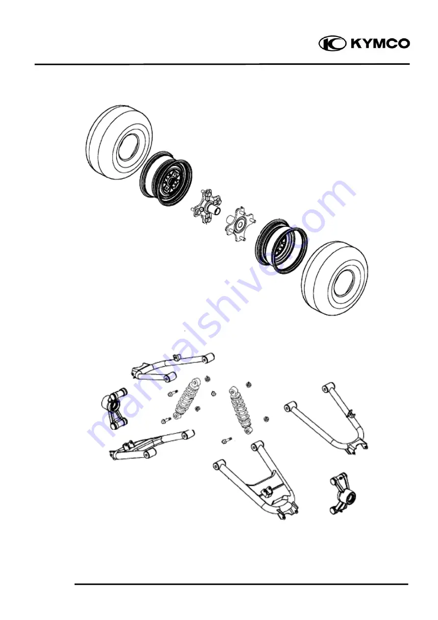 KYMCO Kymco UXV 500i Service Manual Download Page 292