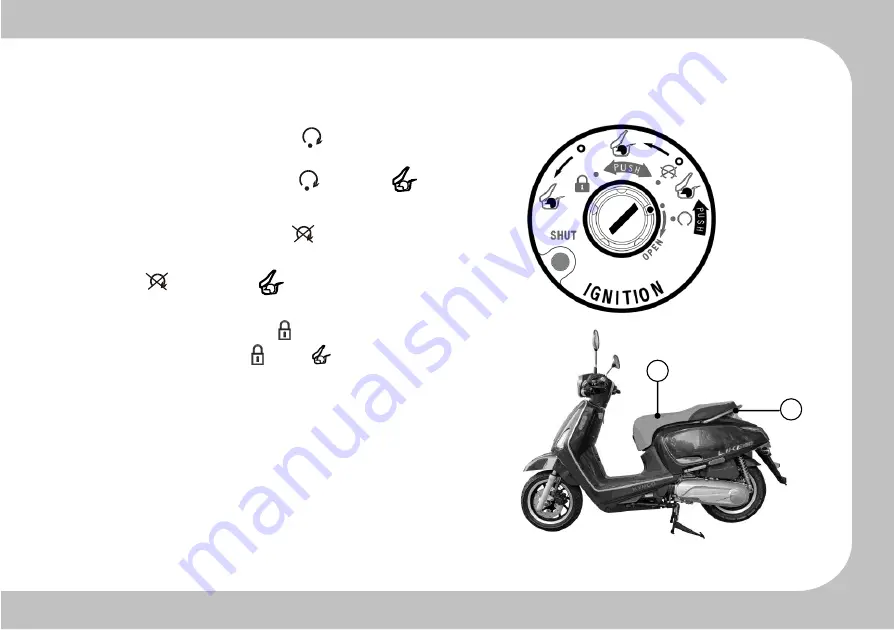 KYMCO LIKE 150i Owner'S Manual Download Page 25