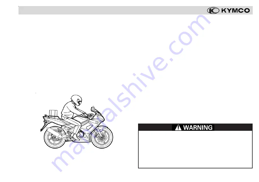 KYMCO Quannon 150 Owner'S Manual Download Page 7