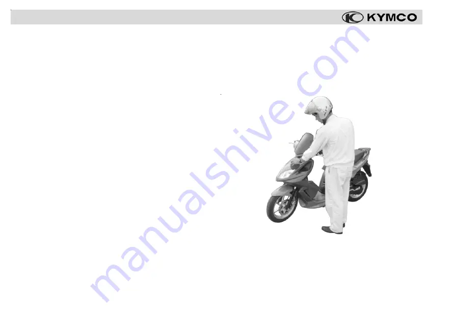 KYMCO Super 8 150 Owner'S Manual Download Page 44