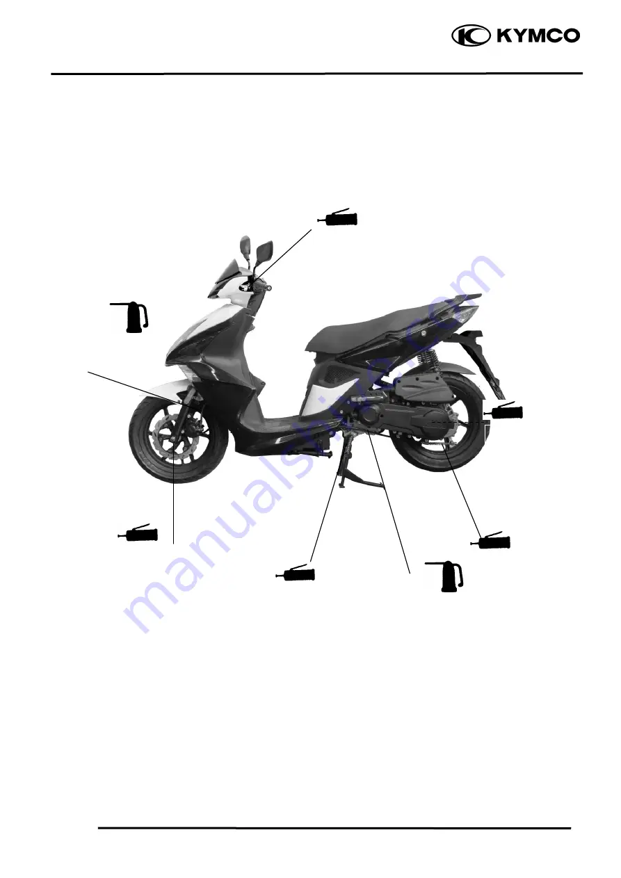 KYMCO Super 8 50 Service Manual Download Page 15