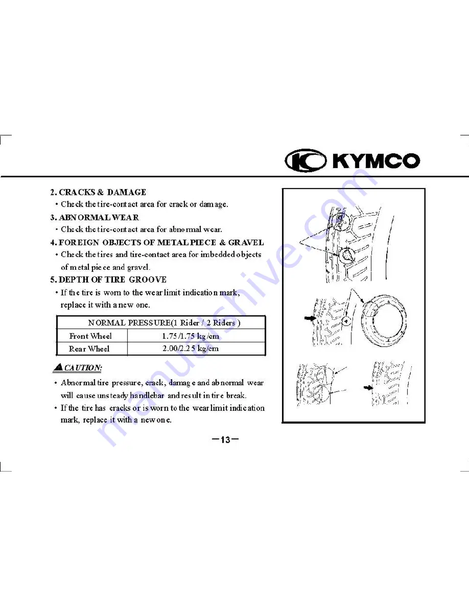 KYMCO Super 9 Скачать руководство пользователя страница 17