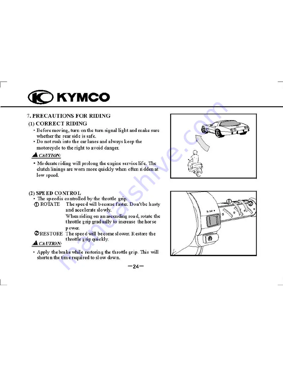 KYMCO Super 9 Скачать руководство пользователя страница 28