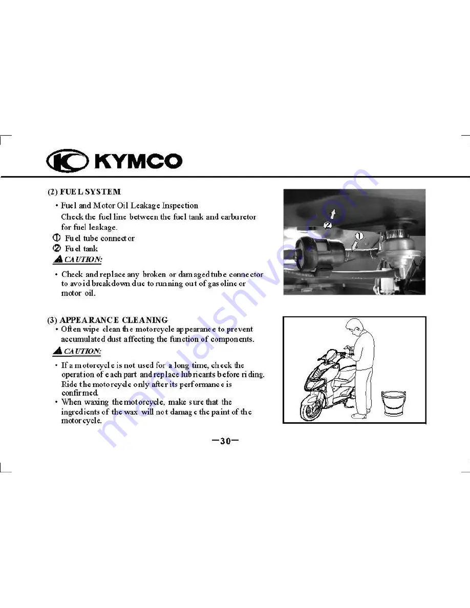 KYMCO Super 9 Скачать руководство пользователя страница 34