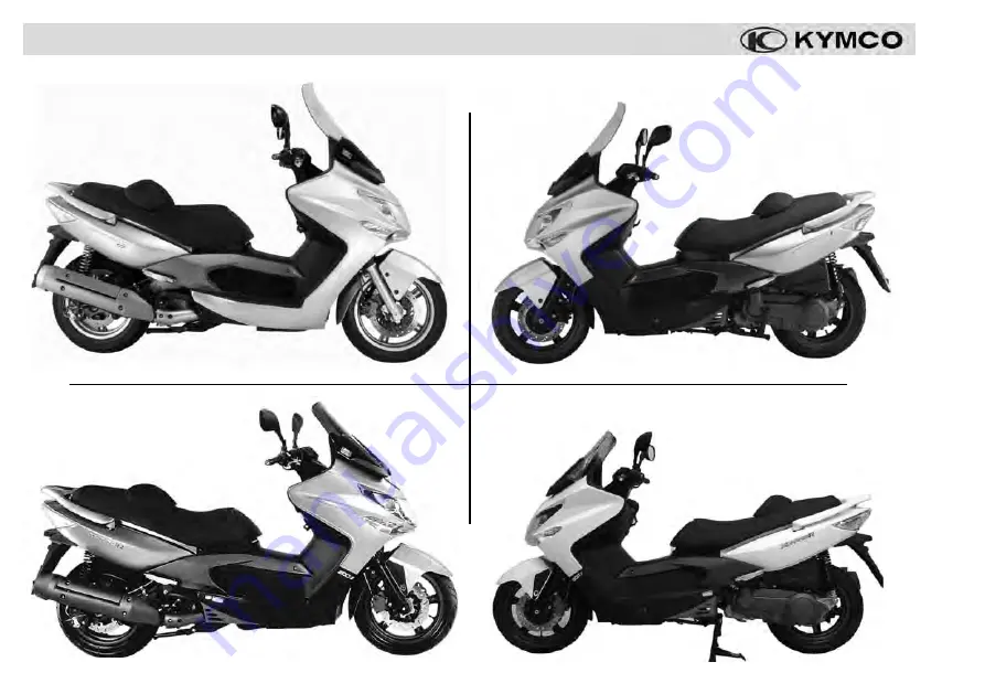 KYMCO Xciting 250i Скачать руководство пользователя страница 4