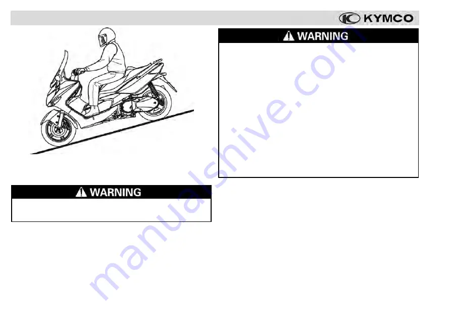 KYMCO Xciting 250i Скачать руководство пользователя страница 42