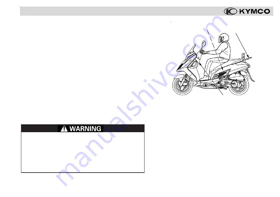 KYMCO Yager 200i Скачать руководство пользователя страница 7