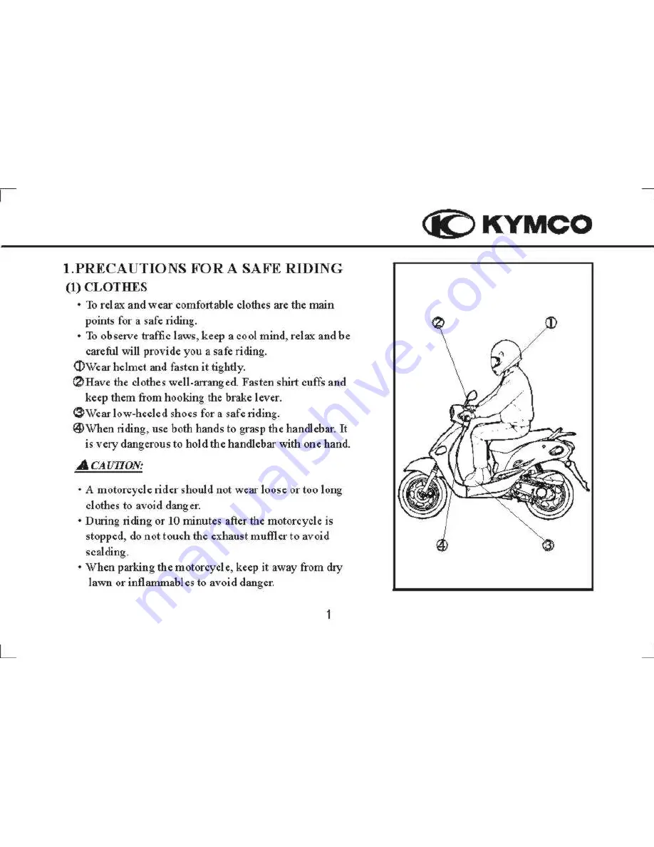 KYMCO YUP 50 Скачать руководство пользователя страница 7