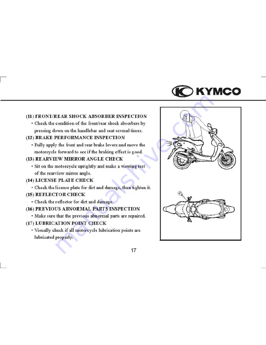 KYMCO YUP 50 Скачать руководство пользователя страница 23