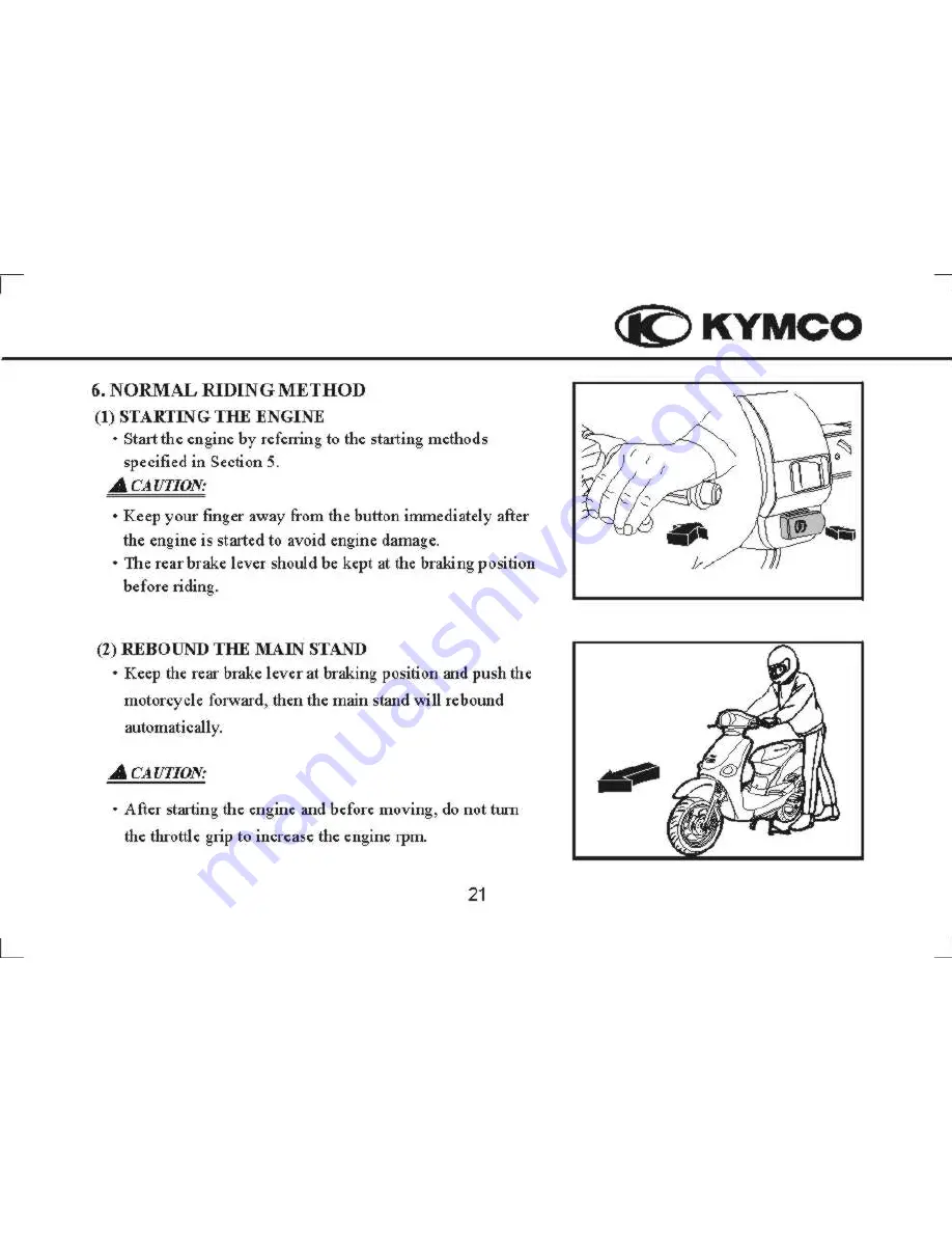 KYMCO YUP 50 Скачать руководство пользователя страница 27