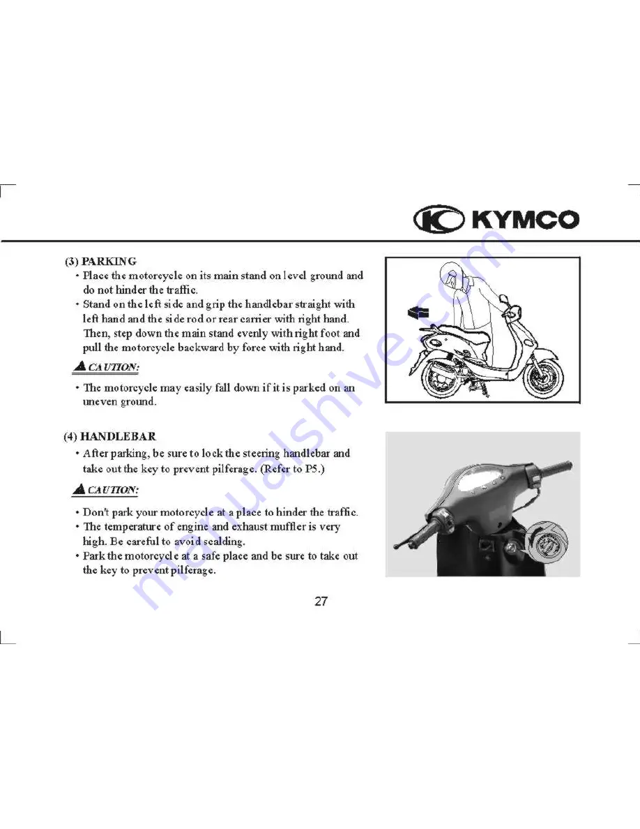 KYMCO YUP 50 Скачать руководство пользователя страница 33