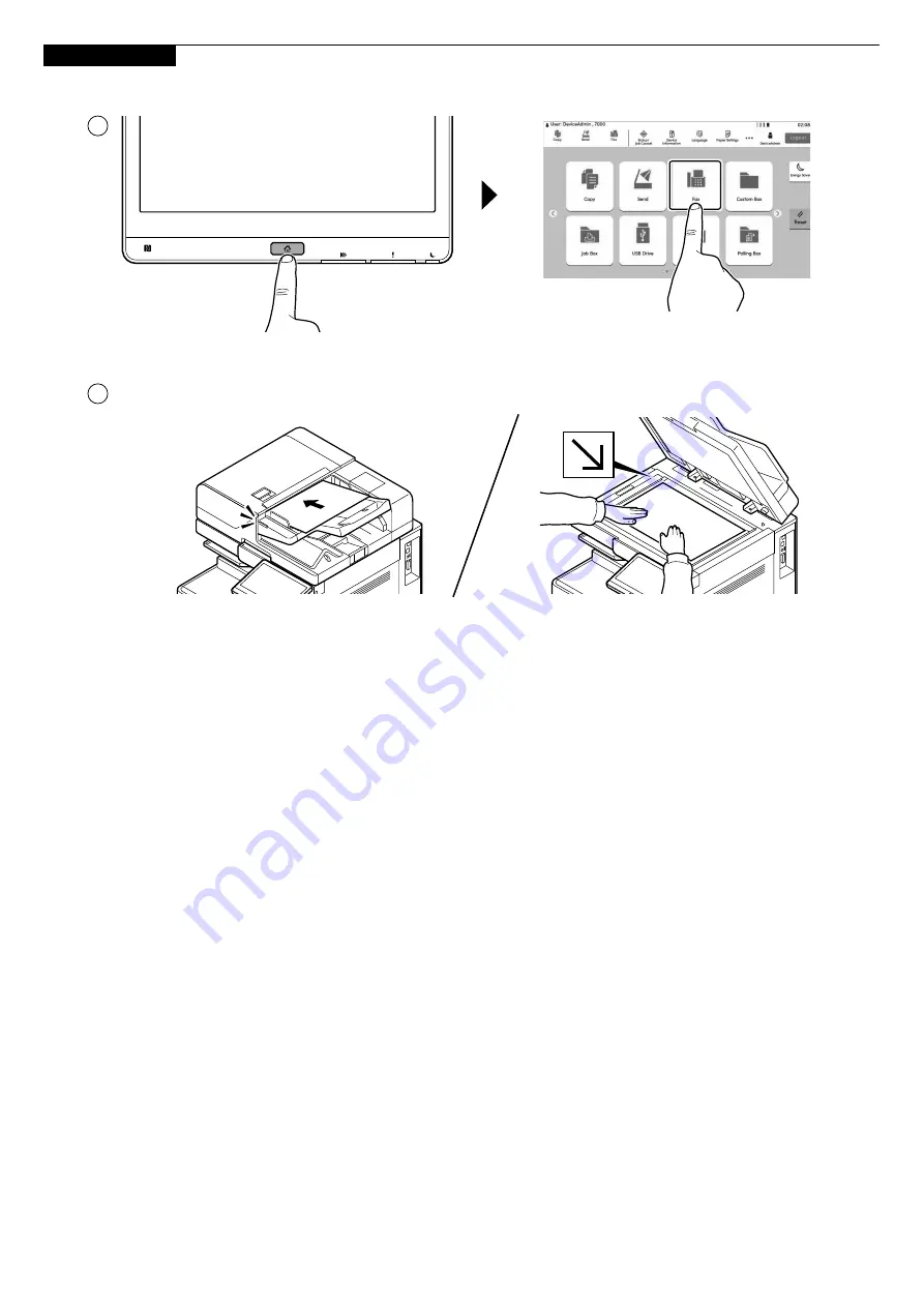 Kyocera 2554ci First Steps Quick Manual Download Page 17