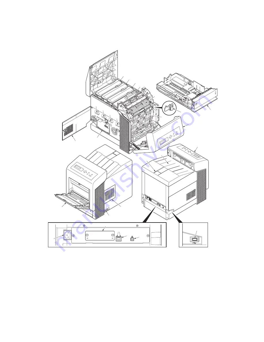 Kyocera ECOSYS FS-C5350DN Service Manual Download Page 17