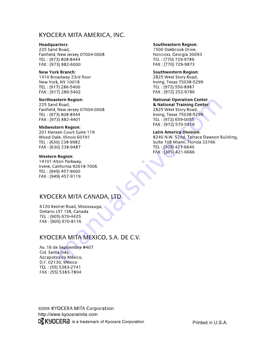 Kyocera ECOSYS FS-C5350DN Service Manual Download Page 178