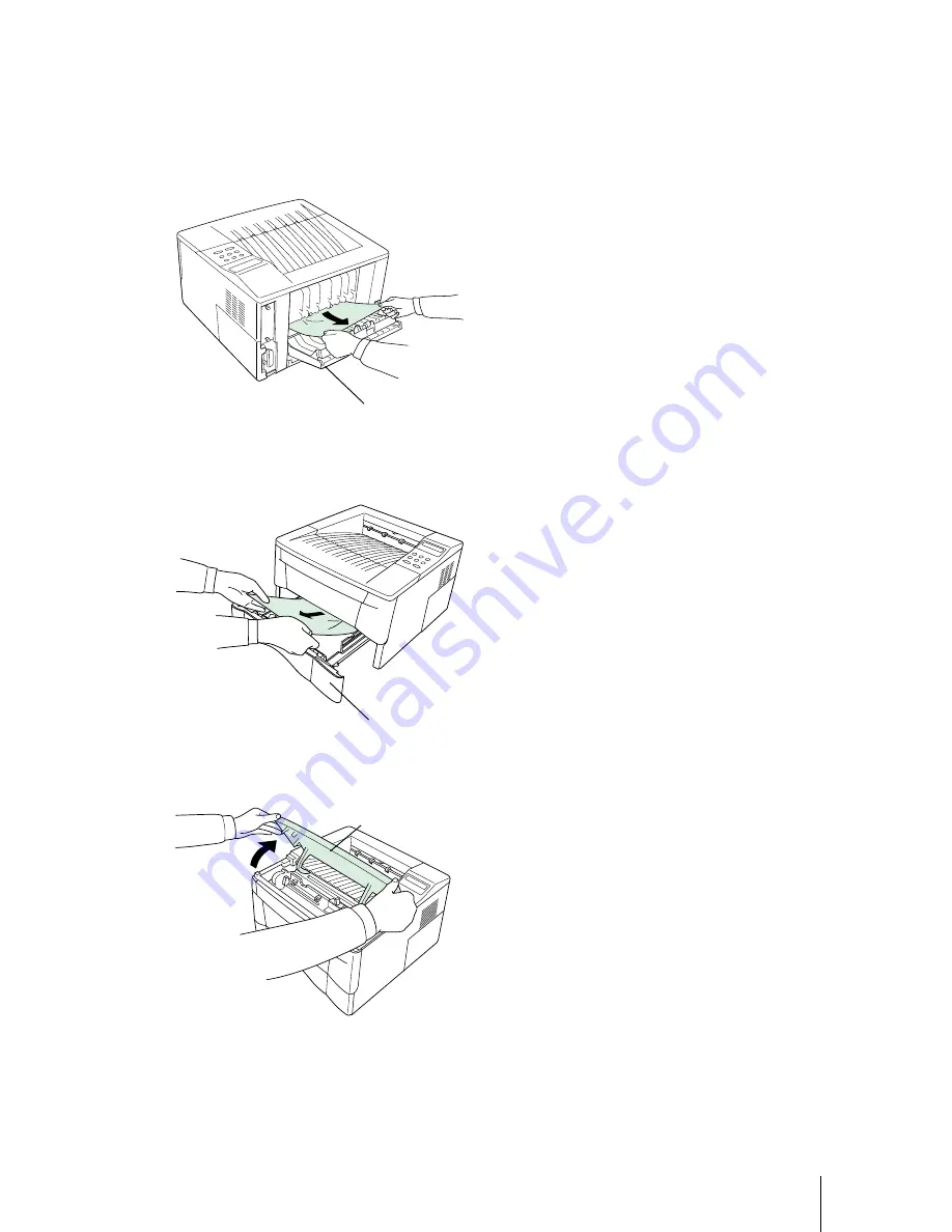 Kyocera FS-1050 - B/W Laser Printer Installation Manual Download Page 19