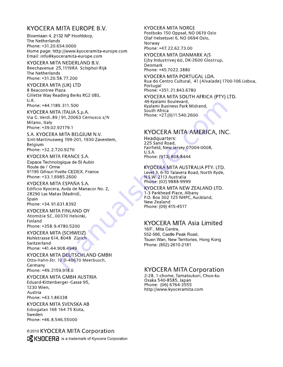 Kyocera FS-1110 Operation Manual Download Page 87